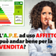 APE ad uso locazione